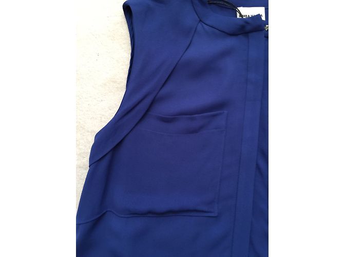 Camicia Bimba & Lola Blu Indaco in Viscosa M - vista 5