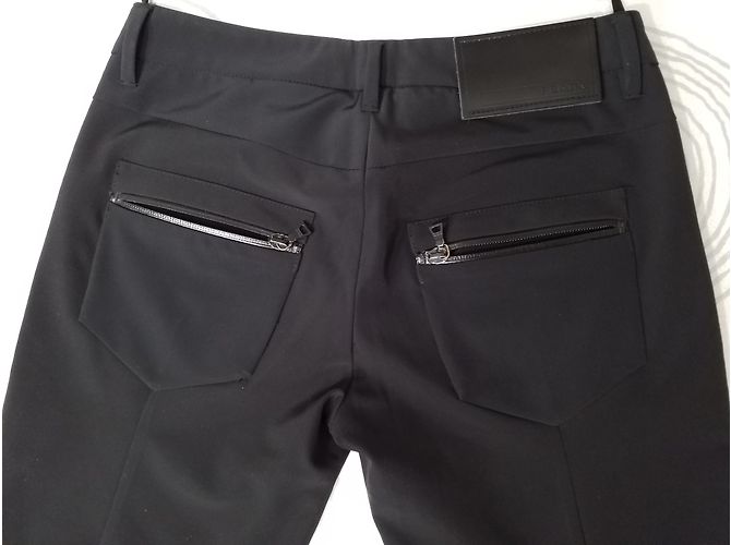 Pantalones pitillo magníficos Prada negro - vista 4