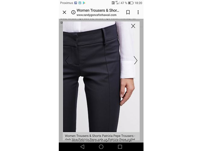 Patrizia Pepe Pantaloneras nero Negro - vista 5