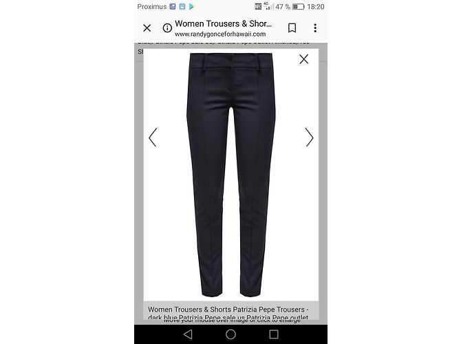 Patrizia Pepe Pantaloneras nero Negro - vista 6