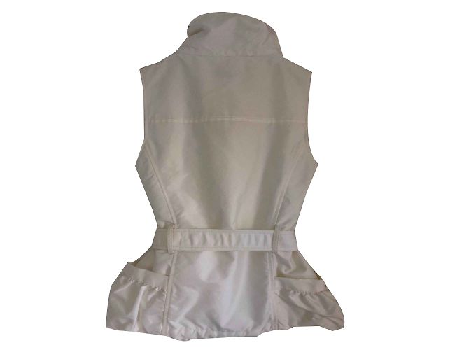 Chaqueta sin mangas de Pinko. Blanco - vista 2