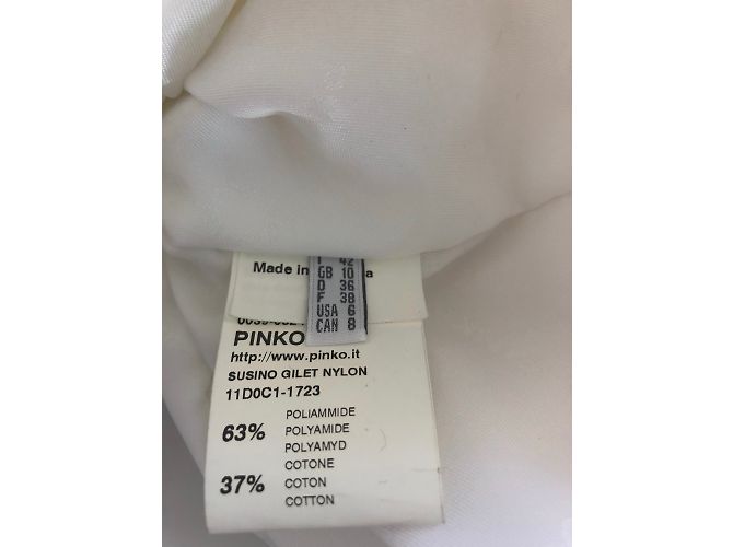 Chaqueta sin mangas de Pinko. Blanco - vista 7