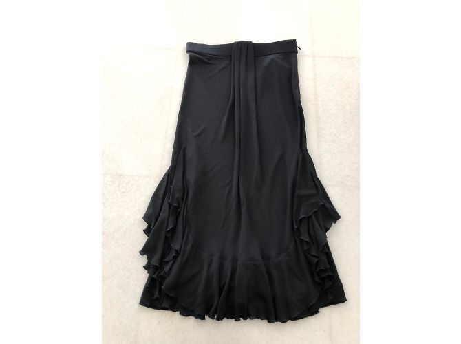 Red Valentino Falda femenina de Vslentino rojo Negro - vista 3