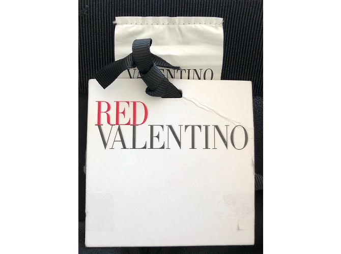 Red Valentino Falda femenina de Vslentino rojo Negro - vista 7