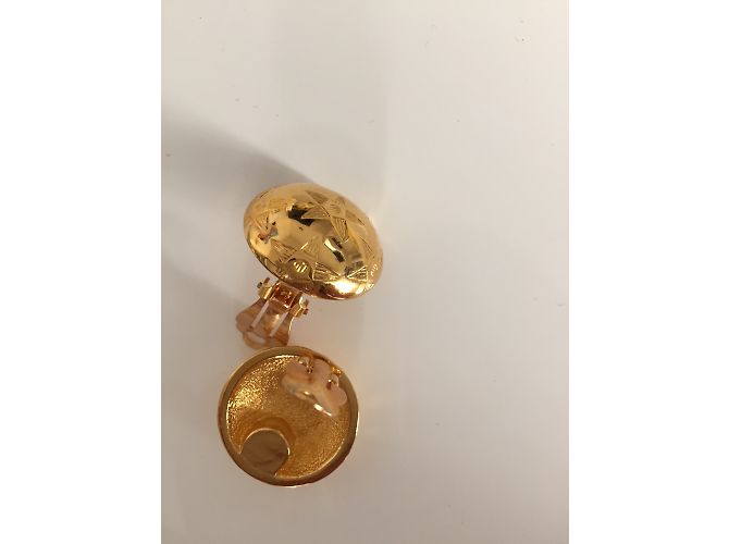 Orecchini Céline dorati in metallo D'oro - vista 3