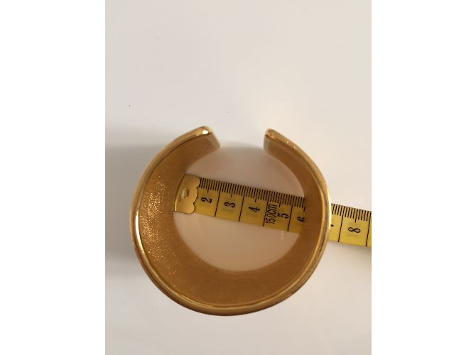 Bracciale Céline in metallo dorato D'oro - vista 3