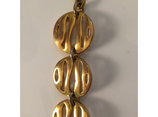 Bracciale Céline in metallo dorato D'oro - vista 3