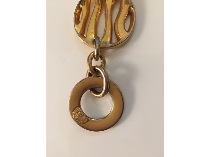 Bracciale Céline in metallo dorato D'oro - vista 6