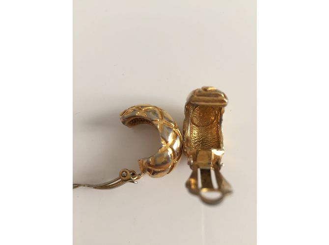 Orecchini Céline in metallo dorato D'oro - vista 2