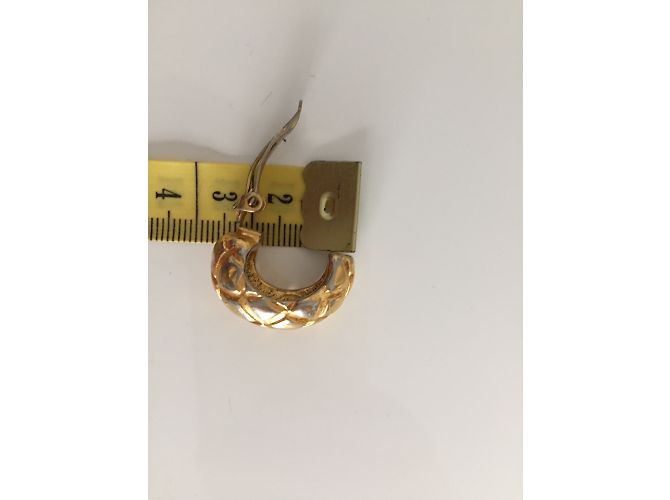 Orecchini Céline in metallo dorato D'oro - vista 3