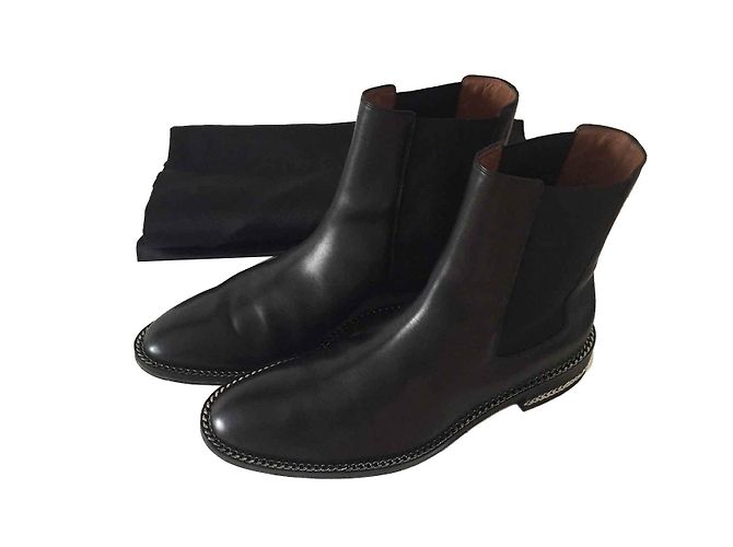 Botines Chelsea Givenchy de piel de cordero negra Negro - vista 2
