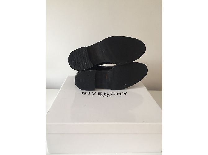 Botines Chelsea Givenchy de piel de cordero negra Negro - vista 6