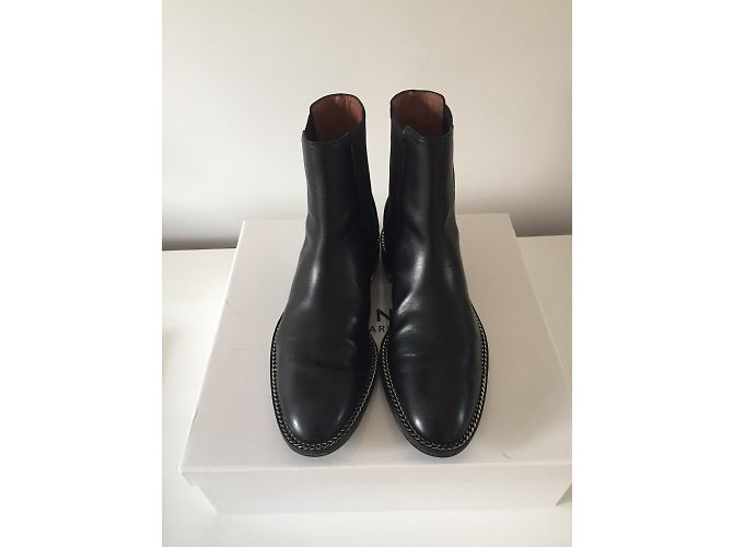 Botines Chelsea Givenchy de piel de cordero negra Negro - vista 7
