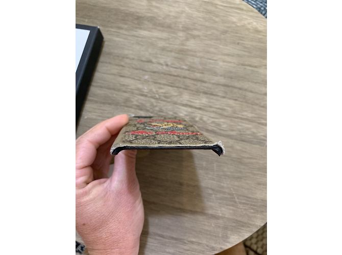 Custodia Gucci iPhone 8 The Blind Man For Love Beige - vista 5