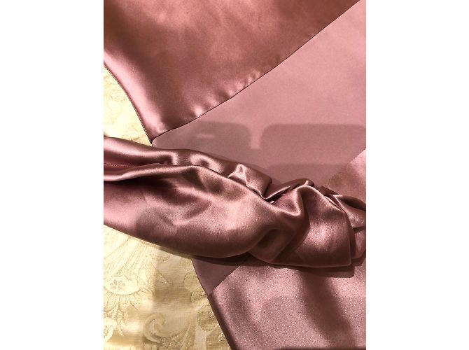 Vestido Valentino de seda rosa - vista 3
