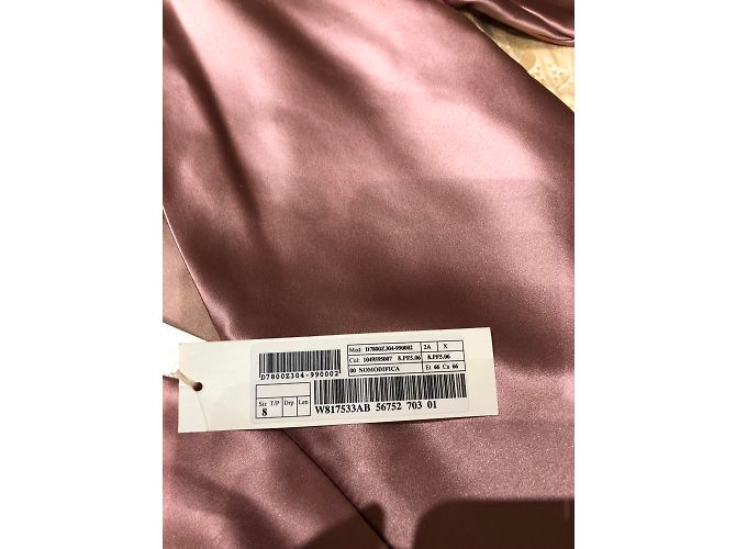 Vestido Valentino de seda rosa - vista 5