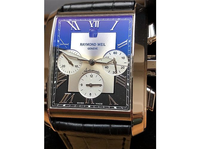 RAYMOND WEIL DON GIOVANNI OROLOGIO DA POLSO AUTOMATICO DA UOMO Nero - vista 4