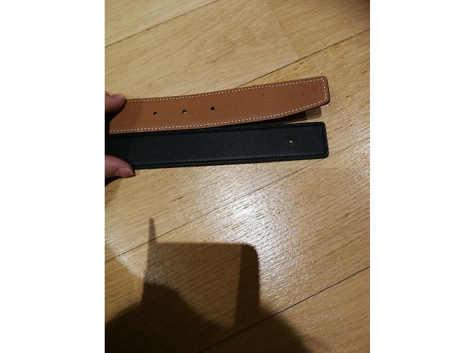 Hermès Hermes Belt Black Beige - view 2