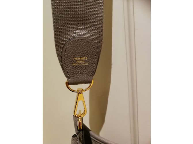 Hermès Borsa Hermes Evelyne 29 Beige - vista 5