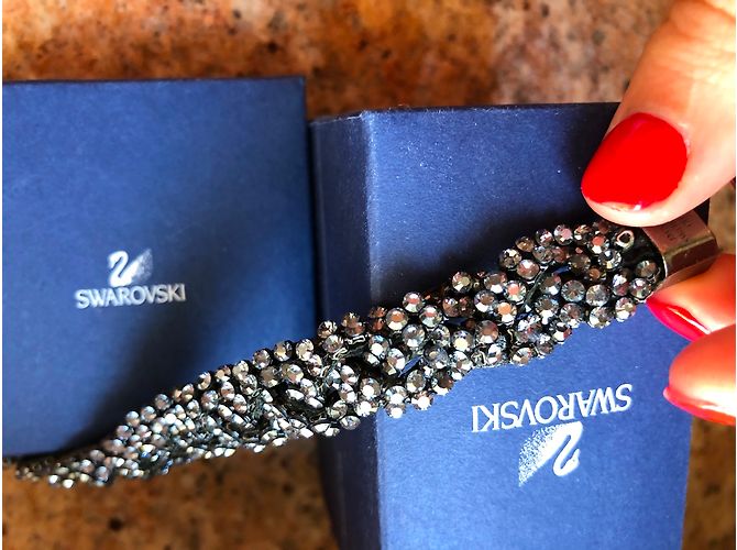 Bracciale Swarovski Grigio Scuro Grigio antracite - vista 2