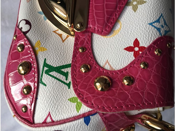 Louis Vuitton Alligatore Marilyn Rosa - vista 4
