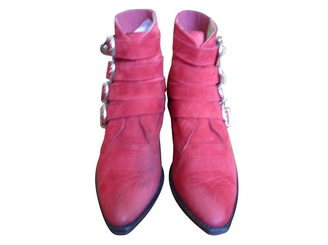 Toga Pulla boots Red - view 2