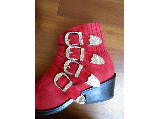 Toga Pulla boots Red - view 4