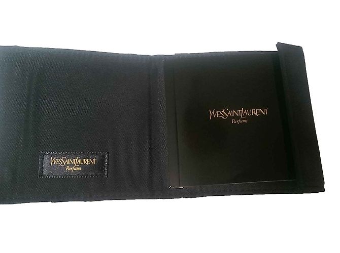 Carteira Yves Saint Laurent Notepad Preta Preto - vista 2