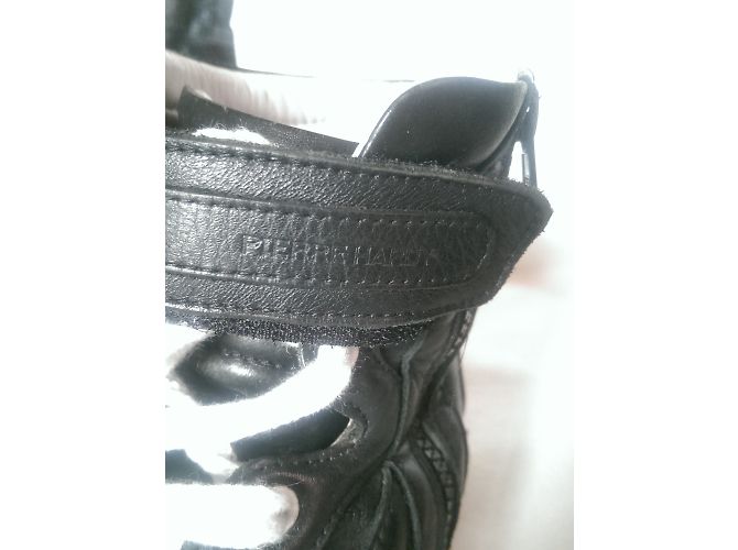 Sneakers alte Pierre Hardy in pelle nera Nero - vista 5