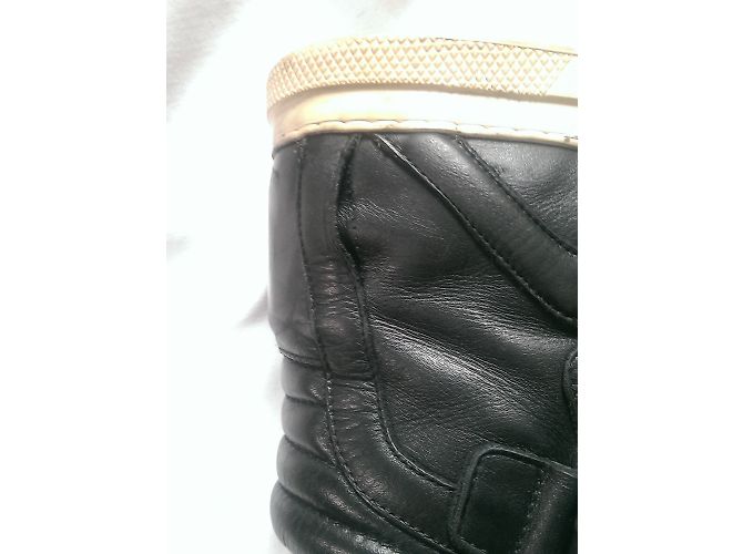 Sneakers alte Pierre Hardy in pelle nera Nero - vista 6