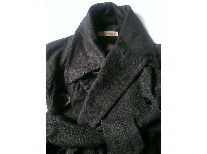 Cappotti, Capispalla David Szeto Marrone Nero - vista 7