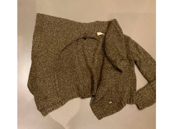 Chaqueta marrón e hilo de oro BDBA T. 38 Dorado Marrón oscuro - vista 5
