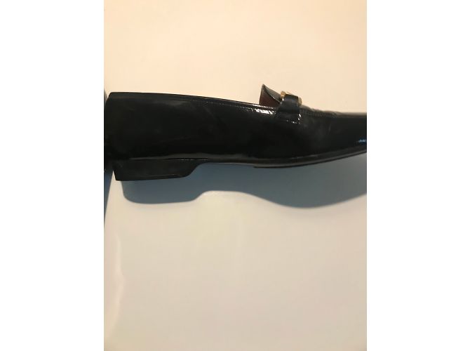 Ballerine Robert Clergerie Fano in vernice nera Nero - vista 4
