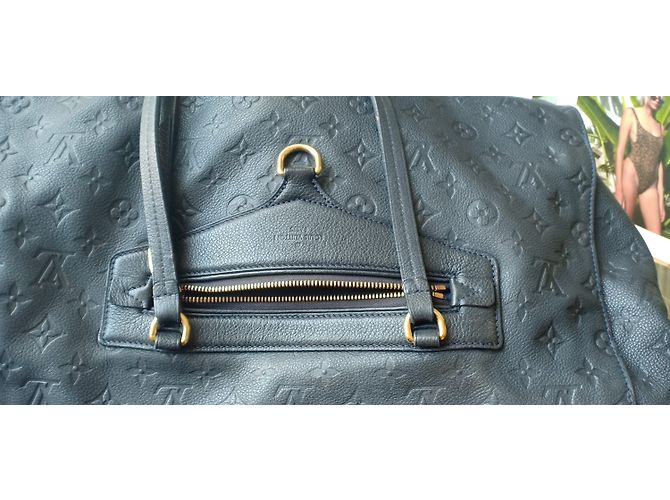 Grande borsetta Louis Vuitton Blu scuro - vista 4