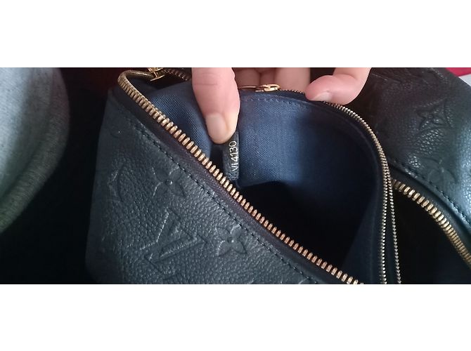 Grande borsetta Louis Vuitton Blu scuro - vista 5