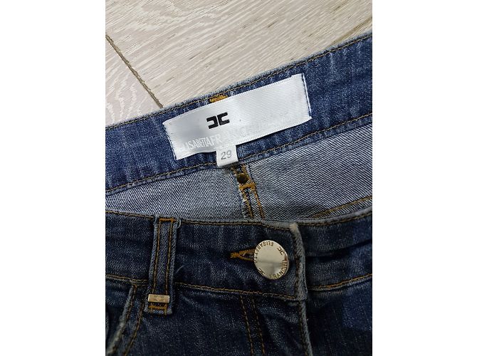 Autre Marque Vaqueros Ellisabetta Franchi Azul - vista 3