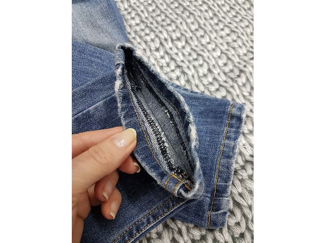 Autre Marque Vaqueros Ellisabetta Franchi Azul - vista 4