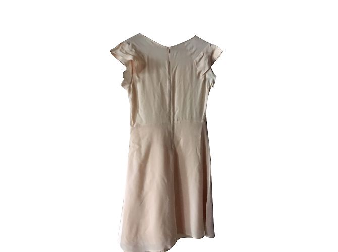 Vestido de seda rosa Claudie Pierlot - vista 2