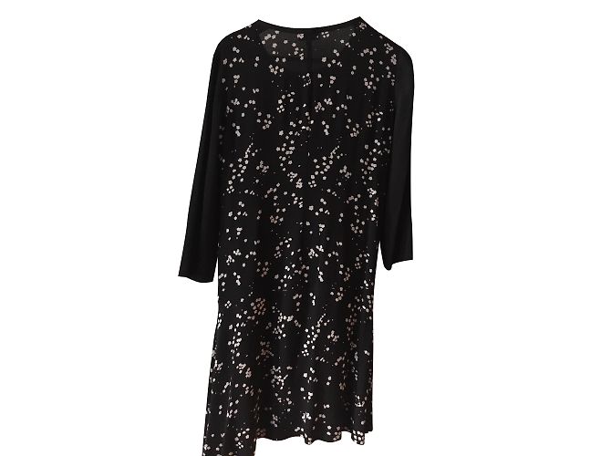 Viskose Kleid Pablo De Gerard Darel Schwarz Weiß - Ansicht 2