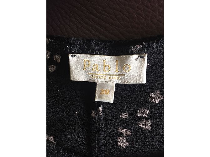 Viskose Kleid Pablo De Gerard Darel Schwarz Weiß - Ansicht 4