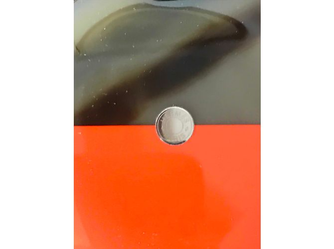 Hermès Cuerno largo y lacado. Naranja - vista 3