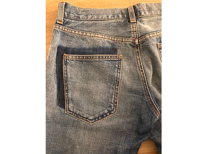 Jeans slim Dolce & Gabbana blu in cotone - vista 5