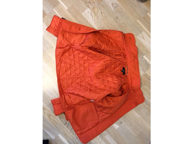 Autre Marque Talbots Mantel Orange aus Polyester Größe S - Ansicht 5