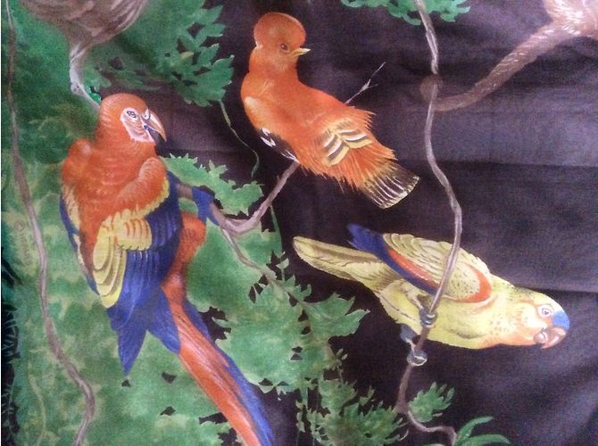 “Hermès ‘Equateur’ Châle mousseline de soie” Multicolore - vista 12