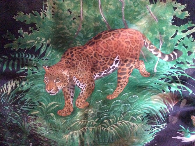 “Hermès ‘Equateur’ Châle mousseline de soie” Multicolore - vista 16