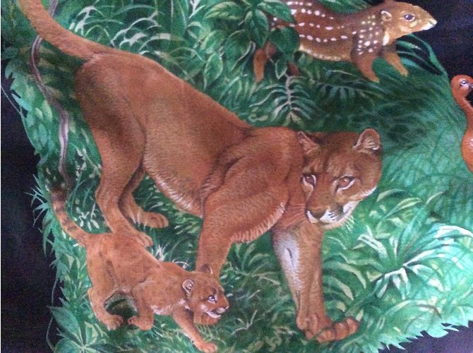 “Hermès ‘Equateur’ Châle mousseline de soie” Multicolore - vista 18