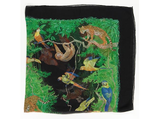 “Hermès ‘Equateur’ Châle mousseline de soie” Multicolore - vista 2