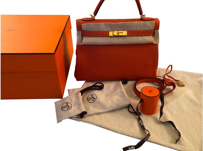 Hermès Kelly 32cm Orange - Ansicht 2