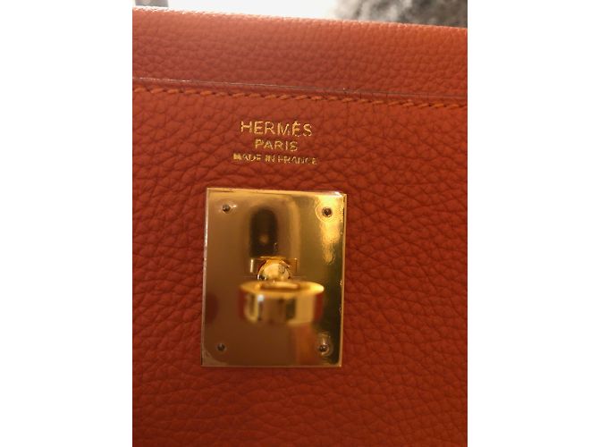 Hermès Kelly 32cm Orange - Ansicht 11