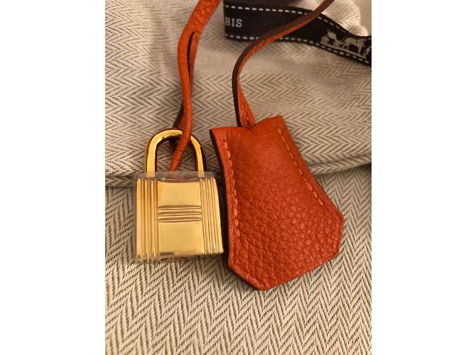 Hermès Kelly 32cm Orange - Ansicht 14